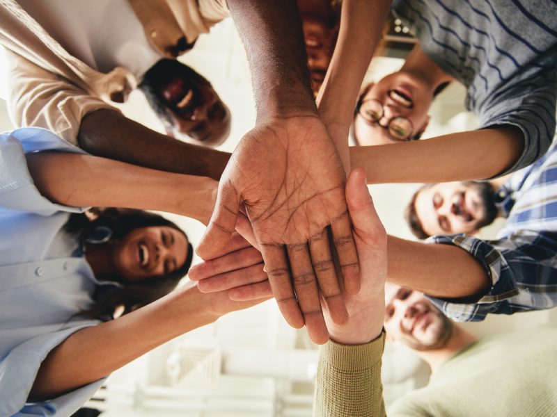 United people of different nationalities as one community